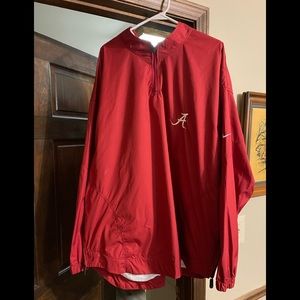Nike Alabama Crimson Tide nylon shell pullover